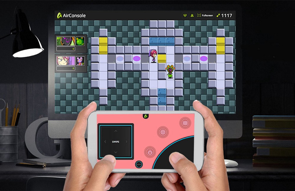 AirConsole lets you play browser-based games and classic NES